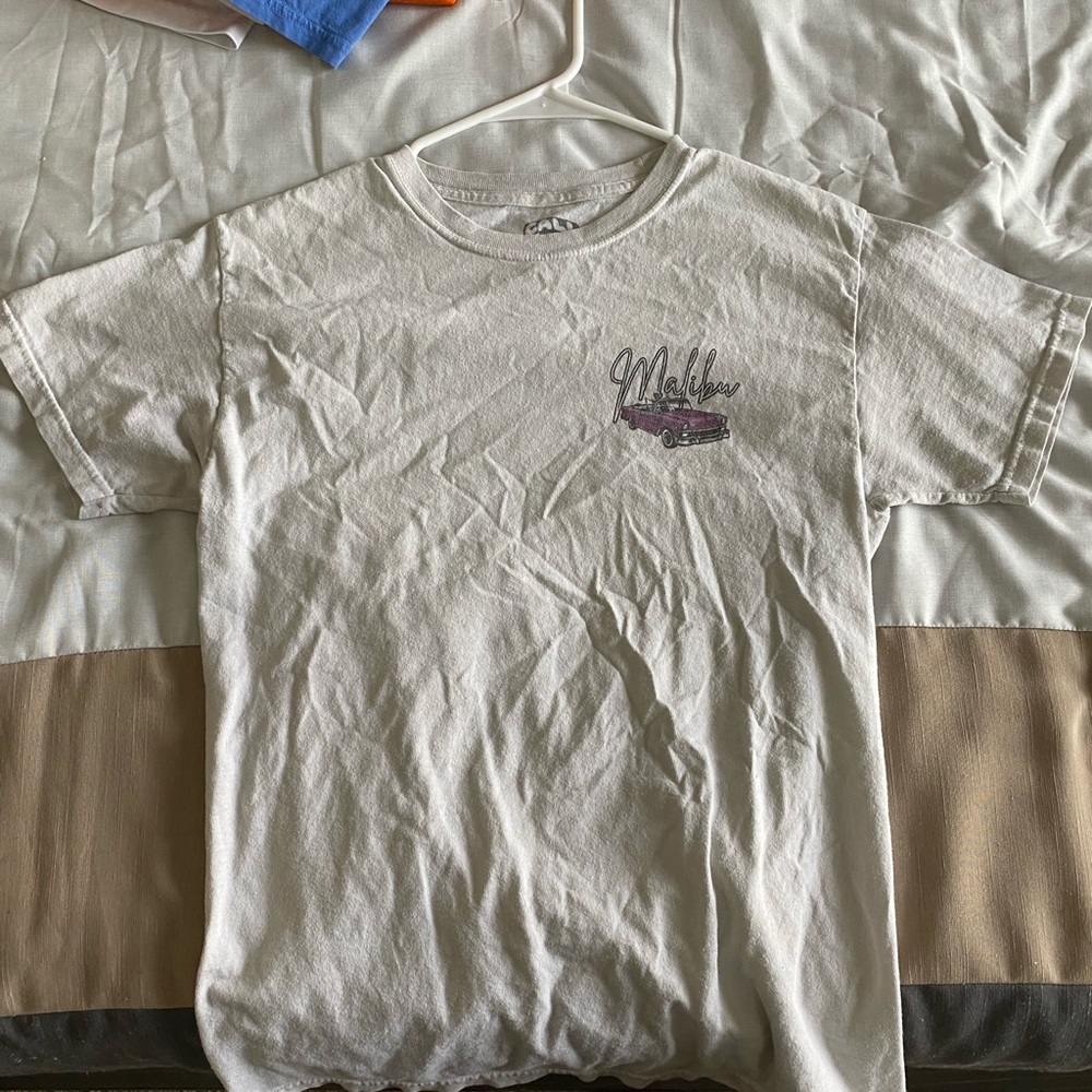Call Your Mother T Shirt, Size S, White